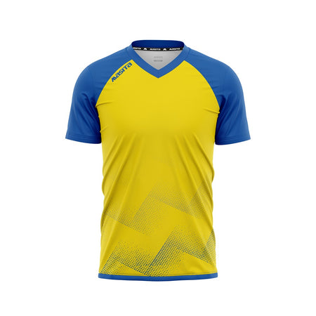 Masita Riva Ss T-Shirt Yellow/Royal Blue