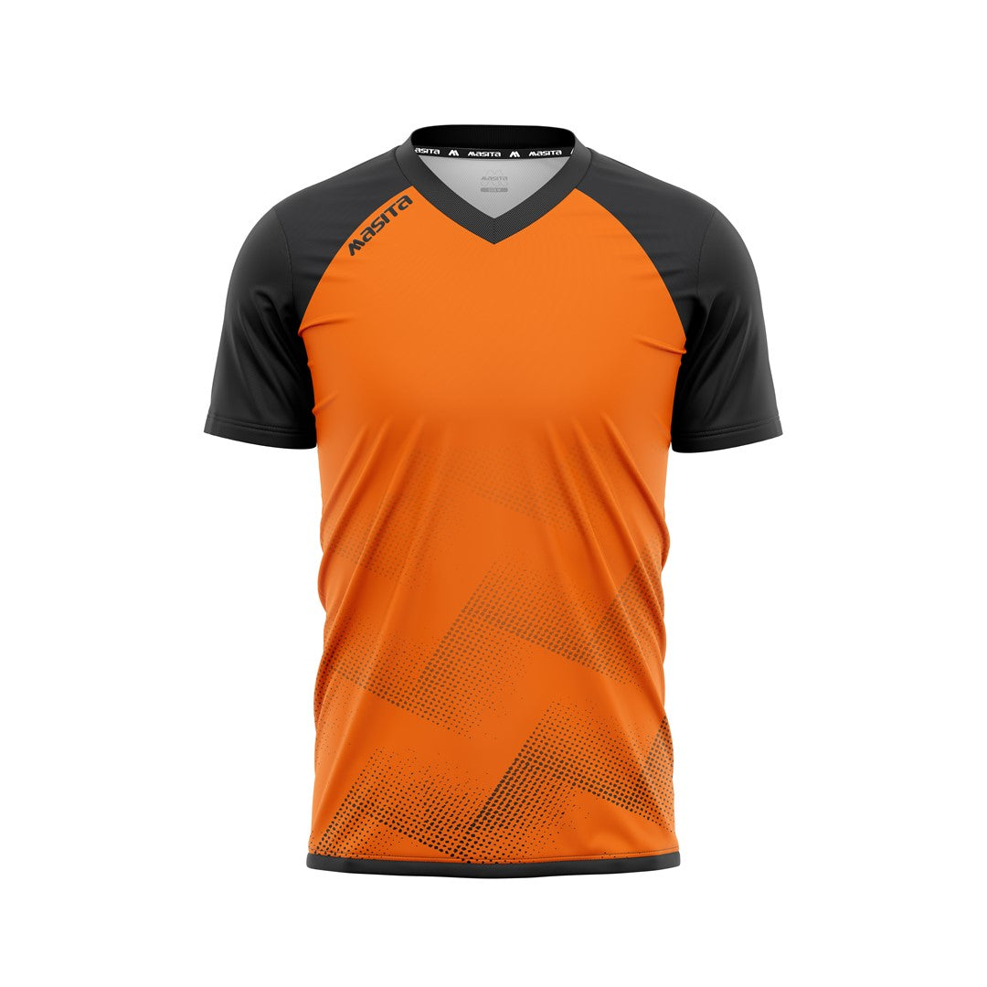 Masita Riva Ss T-Shirt Orange/Black