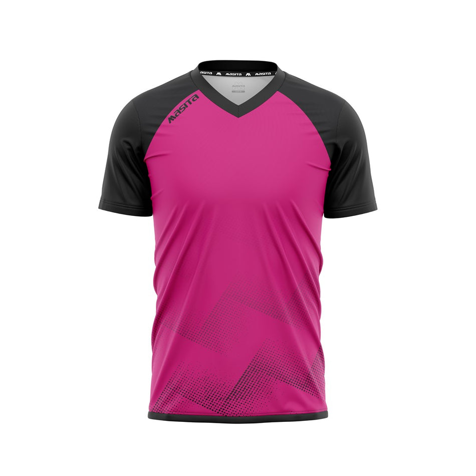 Masita Riva Ss T-Shirt Pink/Black