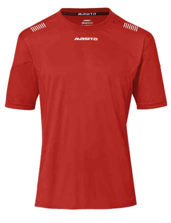 Masita Porto Ss T-Shirt Red/White