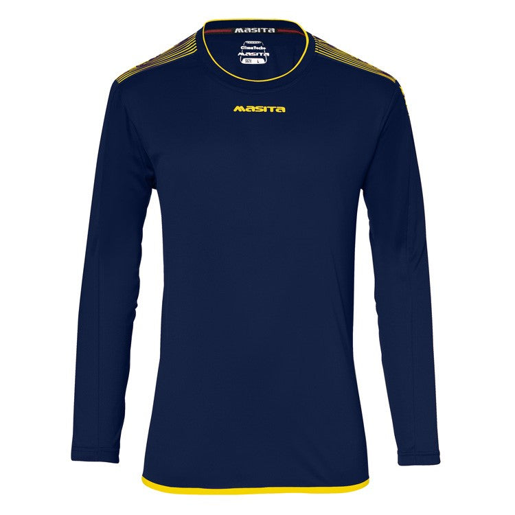 Masita Sevilla Ls T-Shirt Navy/Yellow