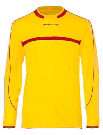 Masita Brasil Ls T-Shirt Yellow/Red