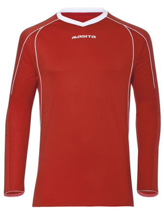 Masita Striker Ls T-Shirt Red/White