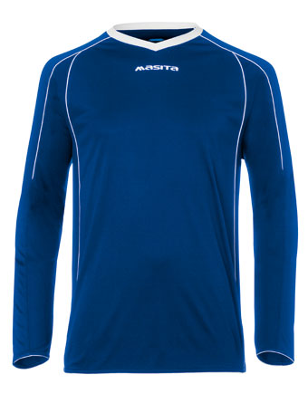 Masita Striker Ls T-Shirt Royay Blue/White