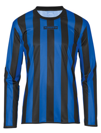 Masita Barça Striped Ls T-Shirt Black/Royal Blue