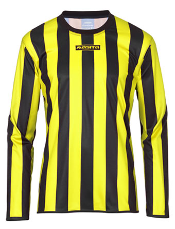 Masita Barça Striped Ls T-Shirt Black/Yellow