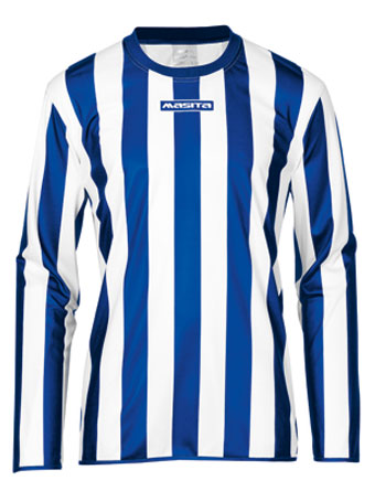 Masita Barça Striped Ls T-Shirt Royal Blue/White