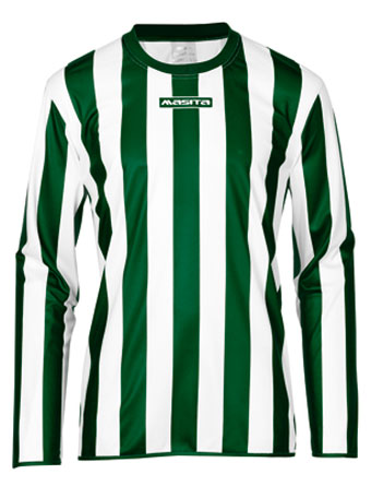 Masita Barça Striped Ls T-Shirt Green/White