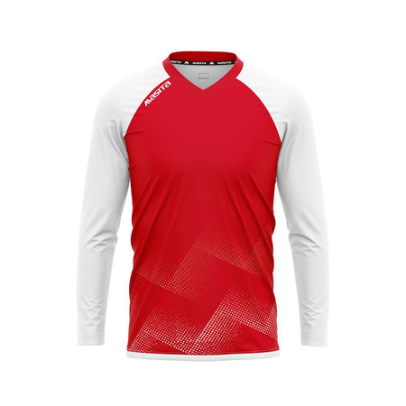 Masita Riva Ls T-Shirt Red/White