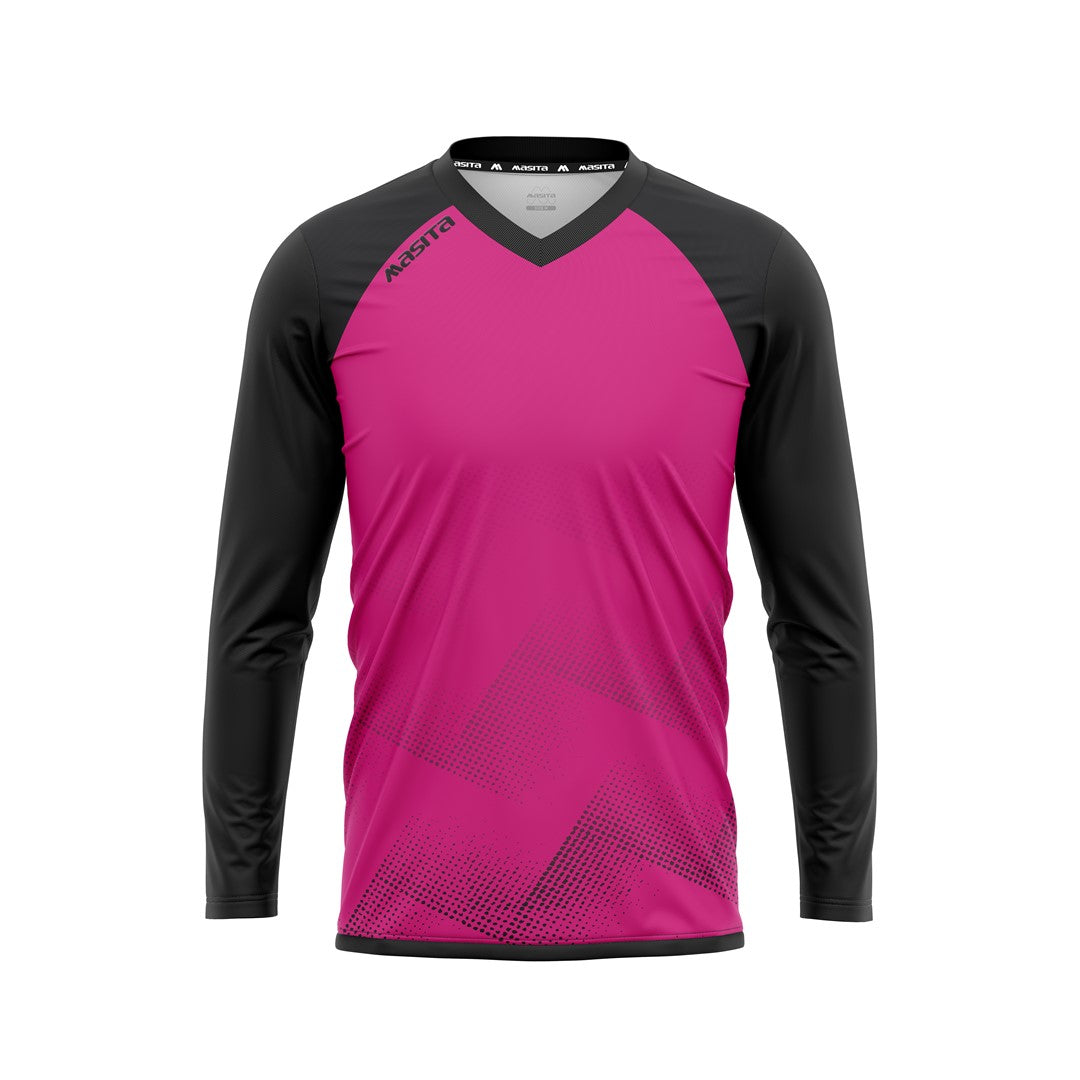 Masita Riva Ls T-Shirt Pink/Black