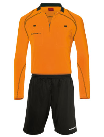 Masita Matchday Ls Referee Set Neon Orange/Black