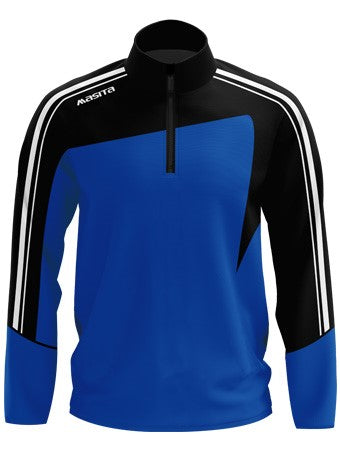 Masita Forza Zipsweater Royal Blue/Black