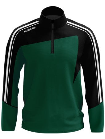 Masita Forza Zipsweater Green/Black