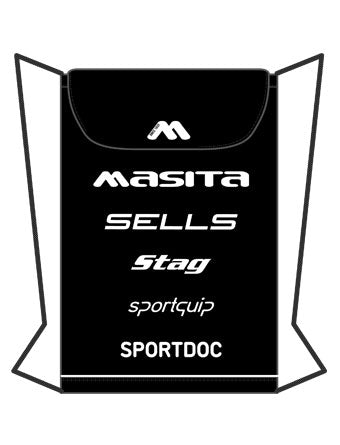 Masita Classic Gym Bag Black/White
