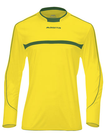 Masita Brasil Ls Goalkeeper T-Shirt Neon Yellow/Green