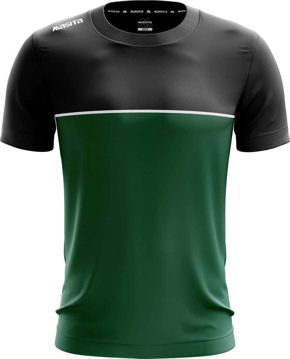 Masita League Ss T-Shirt Black/Green