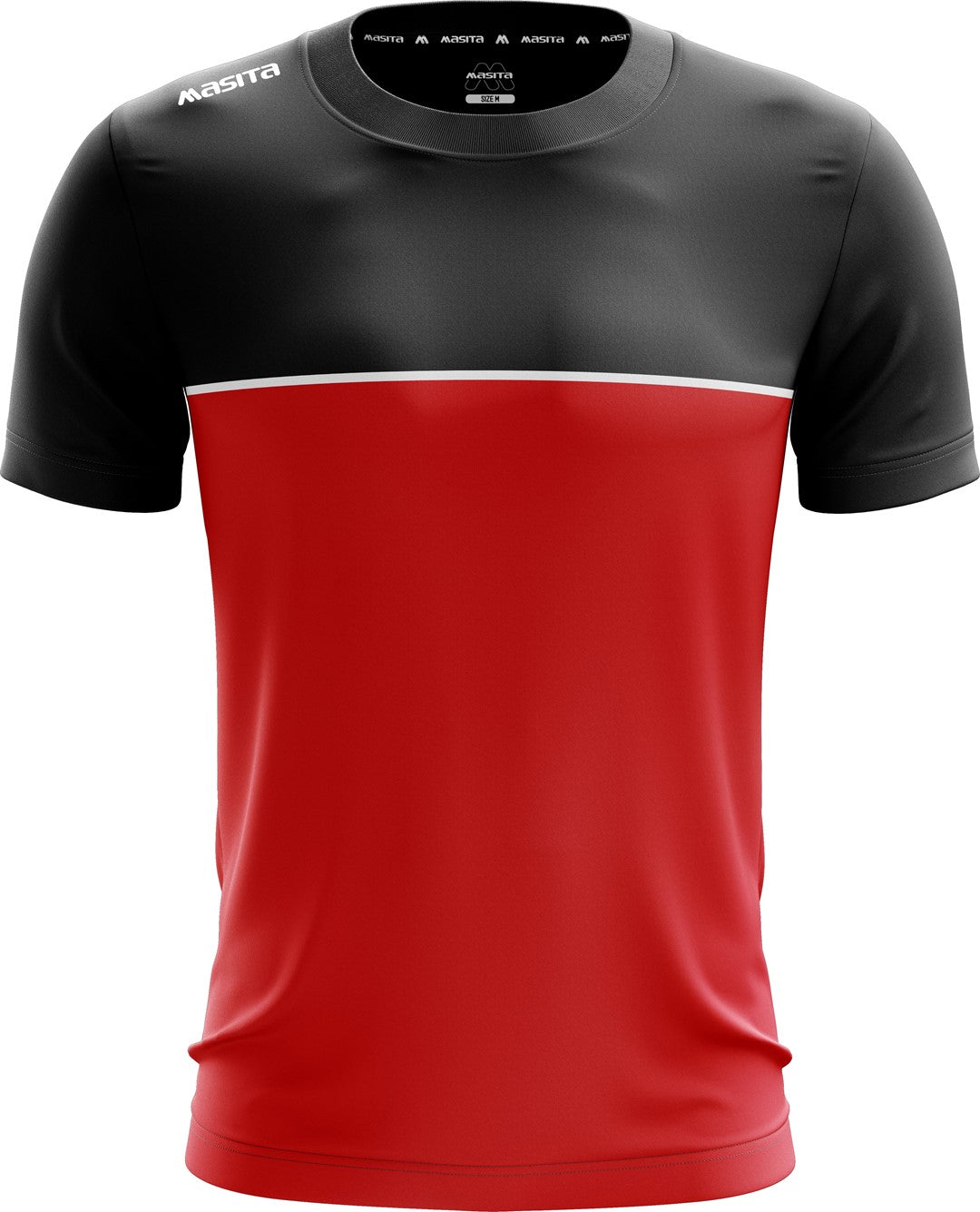 Masita League Ss T-Shirt Black/Red