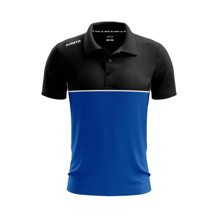 Masita League Ss Polo Black/Royal Blue