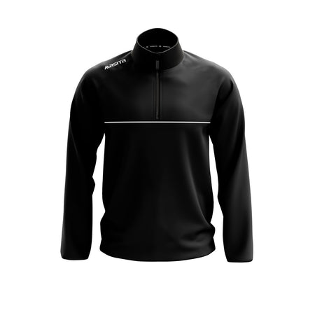 Masita League Zipsweater Black