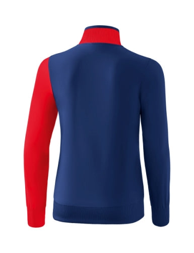 Erima 5-C presentatiejack Dames - new navy/rood/wit