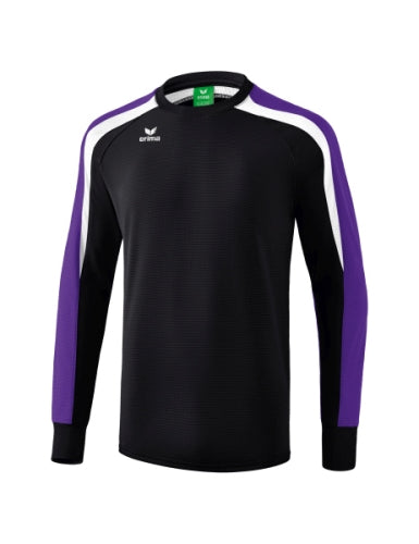 Erima Liga 2.0 sweatshirt - zwart/donker violet/wit