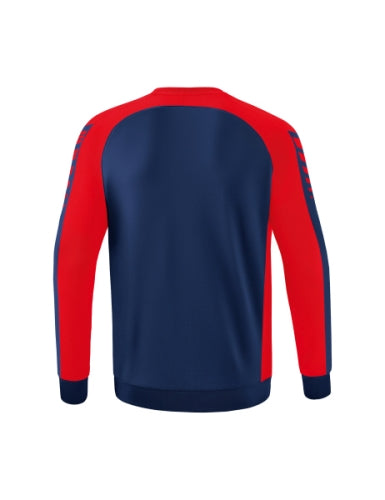 Erima Six Wings sweatshirt - new navy/rood