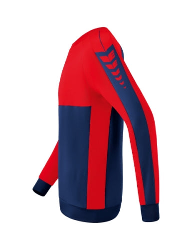 Erima Six Wings sweatshirt - new navy/rood