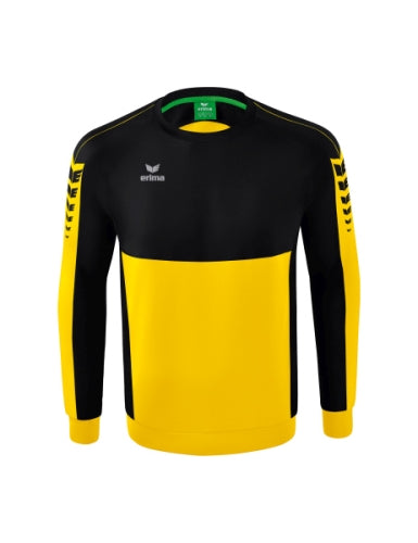 Erima Six Wings sweatshirt - geel/zwart