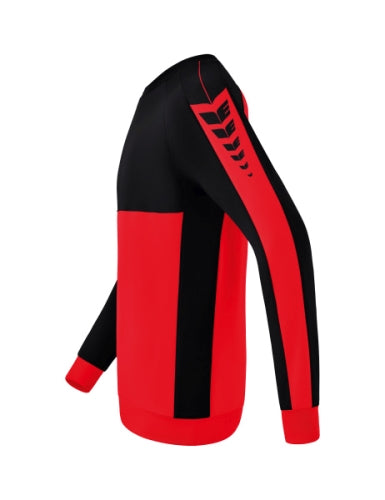 Erima Six Wings sweatshirt - rood/zwart