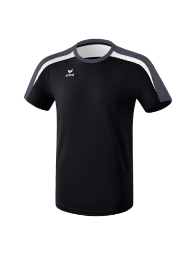 Erima Liga 2.0 T-shirt - zwart/wit/donkergrijs