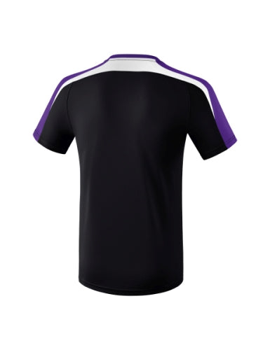 Erima Liga 2.0 T-shirt - zwart/donker violet/wit