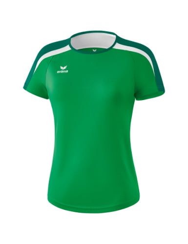 Erima Liga 2.0 T-shirt Dames - smaragd/evergreen/wit