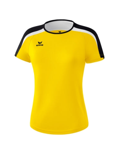 Erima Liga 2.0 T-shirt Dames - geel/zwart/wit
