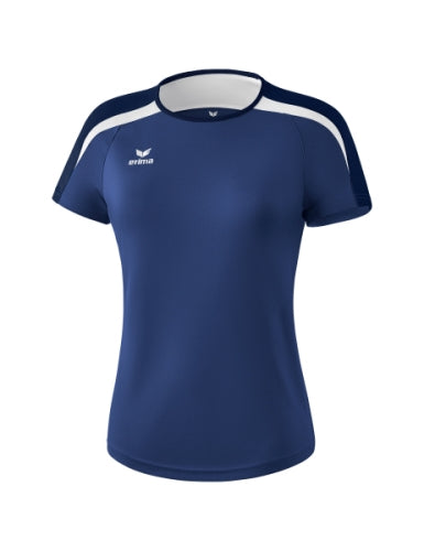Erima Liga 2.0 T-shirt Dames - new navy/donker navy/wit