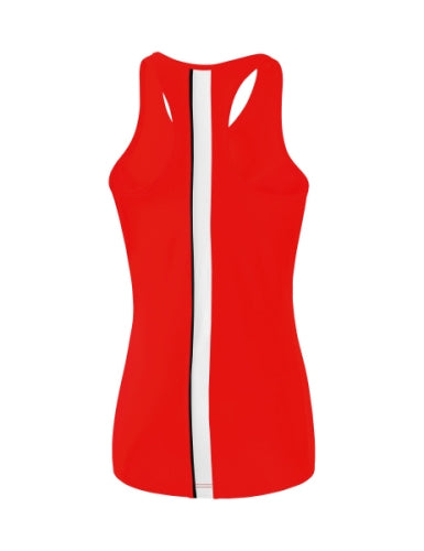 Erima Squad tanktop Dames - rood/zwart/wit