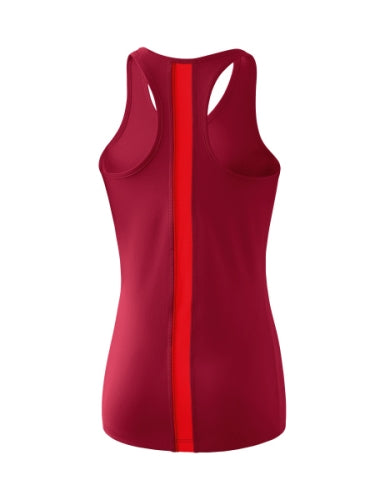 Erima Squad tanktop Dames - bordeaux/rood