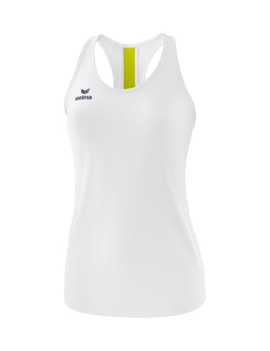 Erima Squad tanktop Dames - wit/slate grey/lime