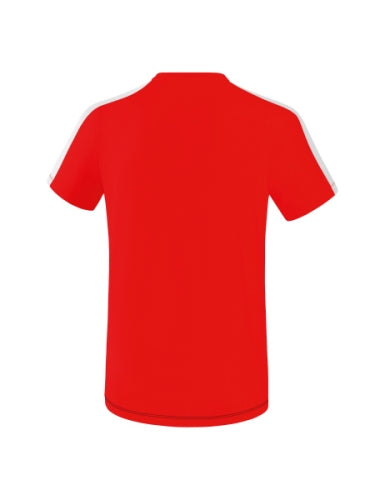 Erima Squad T-shirt - rood/zwart/wit