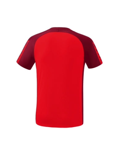 Erima Six Wings T-shirt - rood/bordeaux