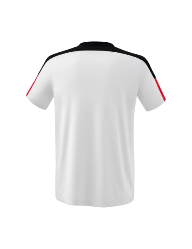 Erima CHANGE by erima T-shirt - wit/zwart/rood