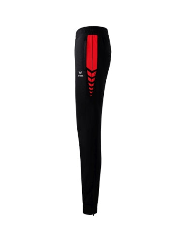 Erima Six Wings worker broek Dames - zwart/rood