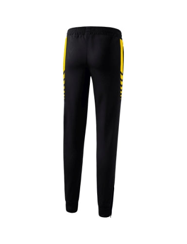 Erima Six Wings worker broek Dames - zwart/geel