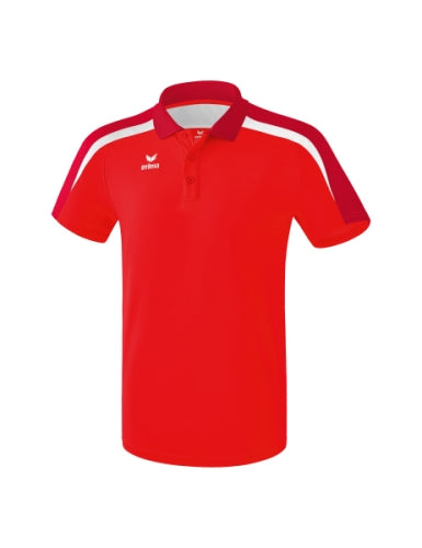 Erima Liga 2.0 polo - rood/donkerrood/wit