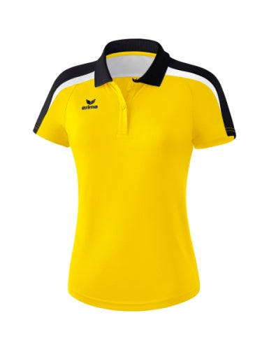 Erima Liga 2.0 polo Dames - geel/zwart/wit
