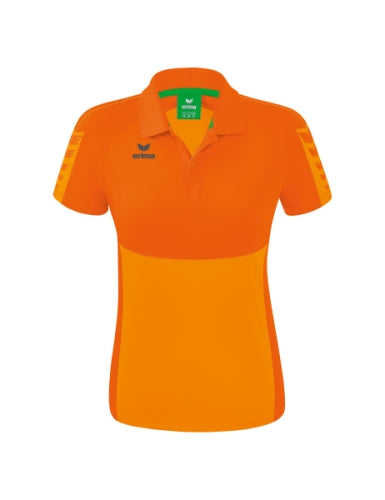 Erima Six Wings polo Dames - new orange/oranje