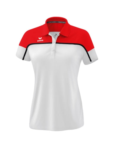 Erima CHANGE by erima polo Dames - wit/rood/zwart