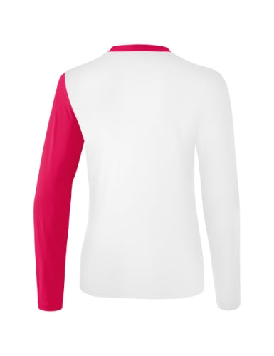 Erima 5-C longsleeve Dames - wit/love rose/peach