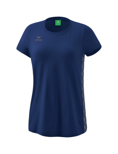 Erima Essential Team T-shirt Dames - new navy/slate grey