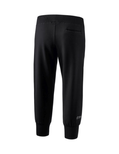 Erima 3/4-sweatbroek met boorden Dames - zwart