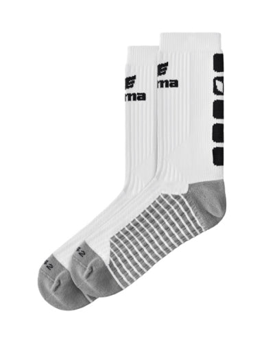 Erima CLASSIC 5-C sokken - wit/zwart